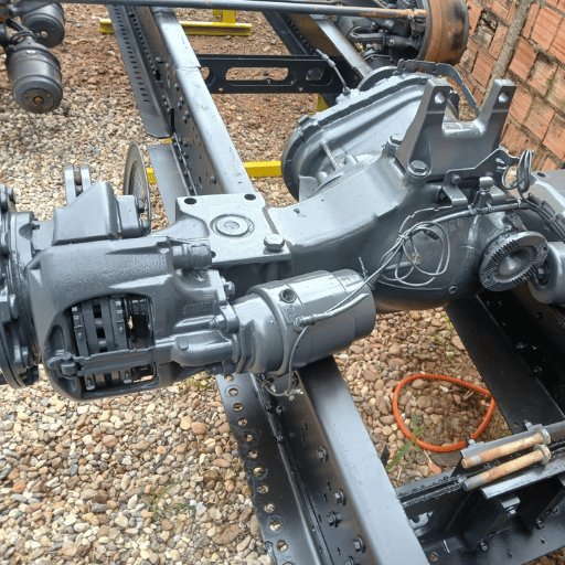 Conjunto Diferencial Freio Disco MB 2651